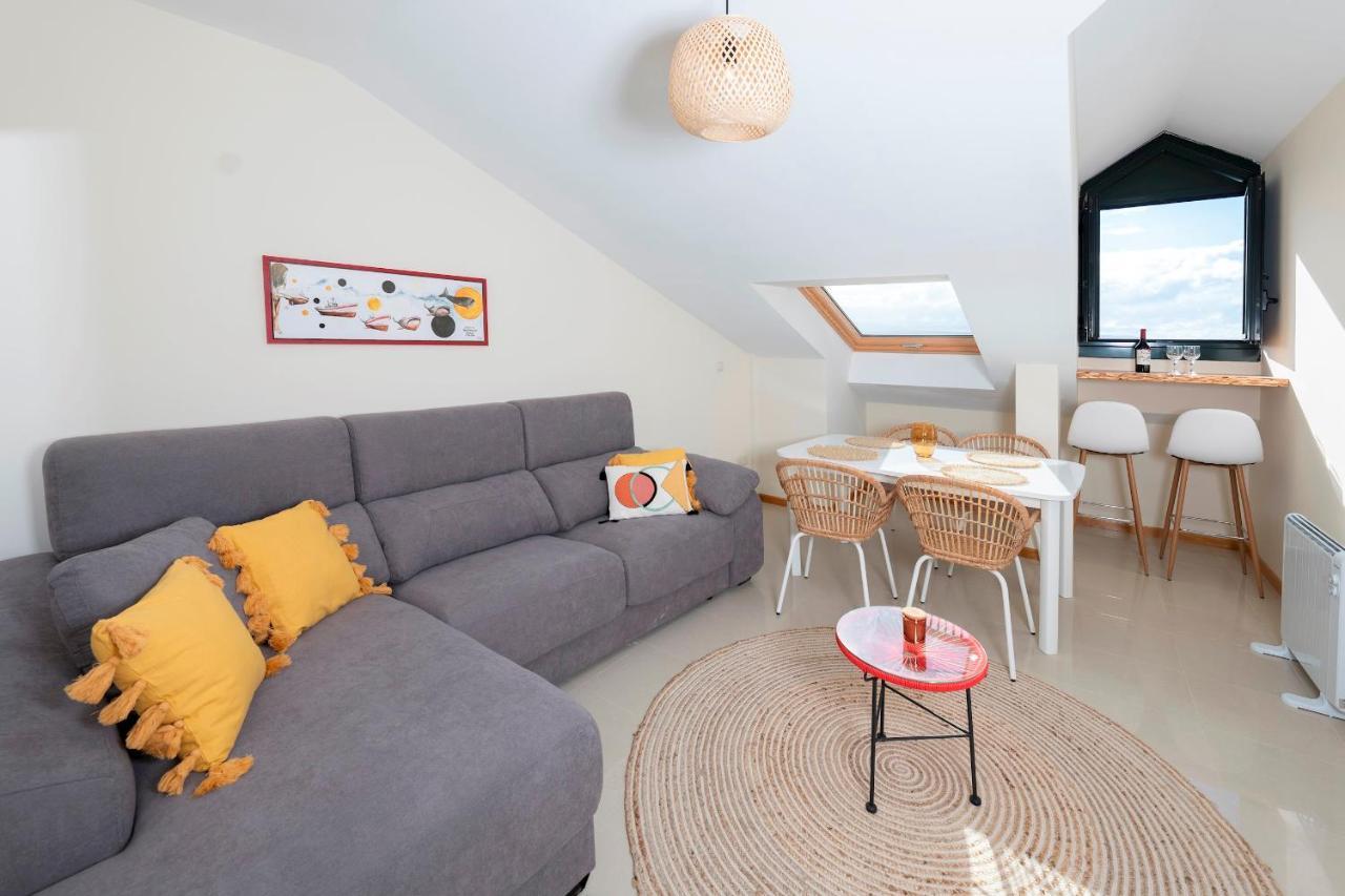 Apartamento Cabra Playa De Langosteira En Finisterre Con Vistas Al Mar San Martin de Arriba Bagian luar foto